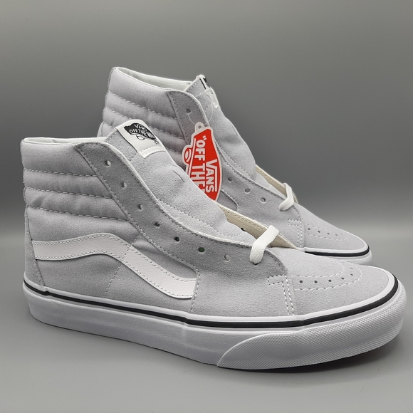 Vans Shoes - NEW Vans SK8-Hi Top Gray Dawn True White Women 10